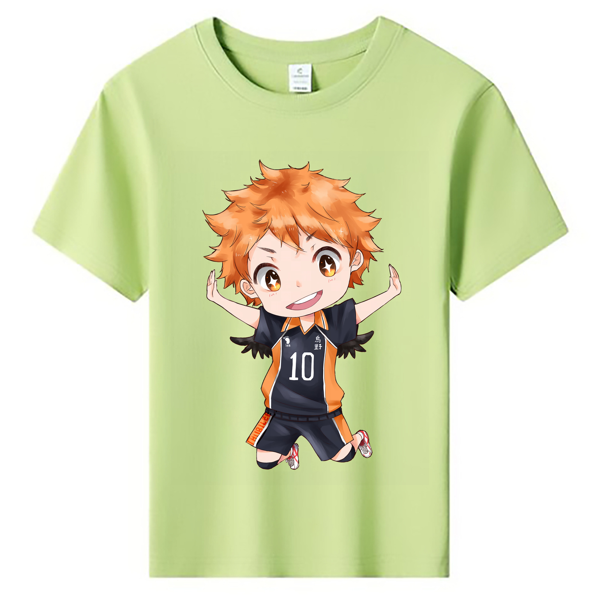 （画像用） ハイキュー!! Haikyu!! 綿100％キッズTシャツ（フロントプリント）